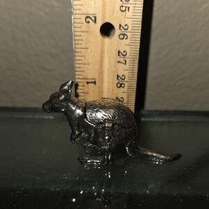 Pewter Kangaroo Trinket Box